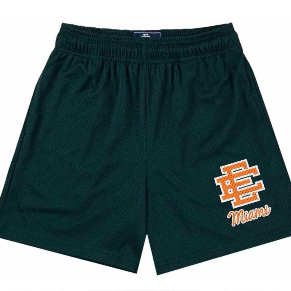 Eric Emanuel Multicolor Mesh Shorts